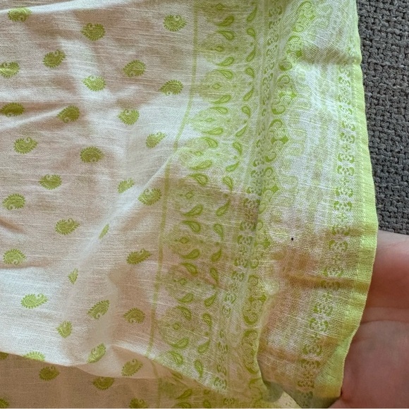 Zara White Green Embroidered Tunic Midi Dress – Size XS brand new - Picture 7 of 16